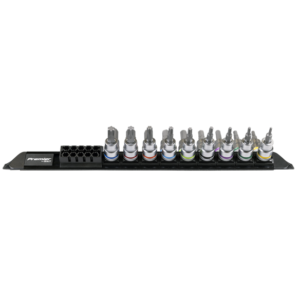 Premier Platinum Series Hex & TRX-Star* Socket Bit Set 3/8"Sq Drive 18pc - SE-AK6252