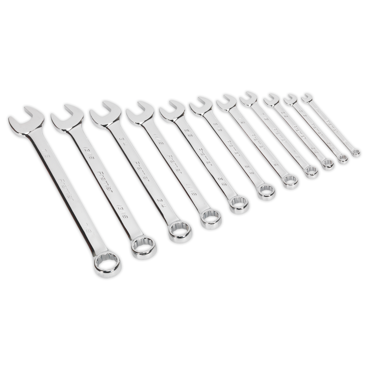 Combination Spanner Set 11pc Imperial - AK630AF - Farming Parts