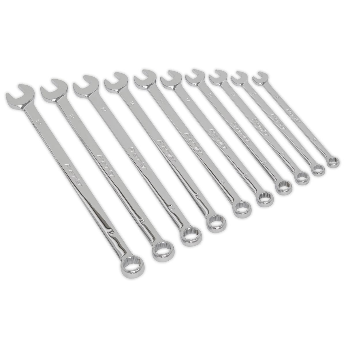 Combination Spanner Set 10pc Extra-Long Metric - AK6310 - Farming Parts