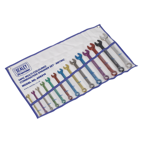 Combination Spanner Set 14pc Multi-Coloured Metric - AK6314 - Farming Parts