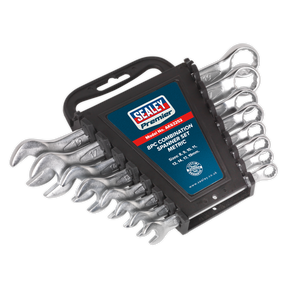 Combination Spanner Set 8pc Cold Stamped Metric - AK63252 - Farming Parts