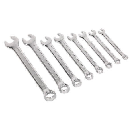 Combination Spanner Set 8pc Cold Stamped Metric - AK63252 - Farming Parts