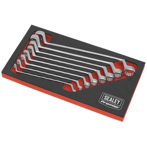 Offset Double End Ring Spanner Set 8pc Metric - AK63257 - Farming Parts