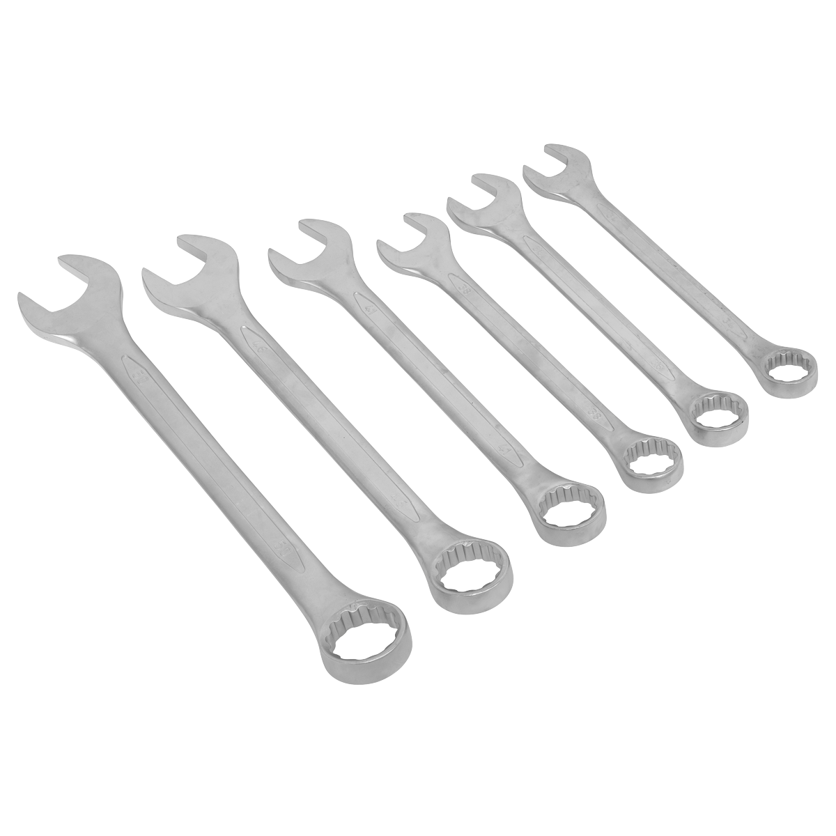 Combination Spanner Set 6pc Jumbo Metric - AK63259 - Farming Parts