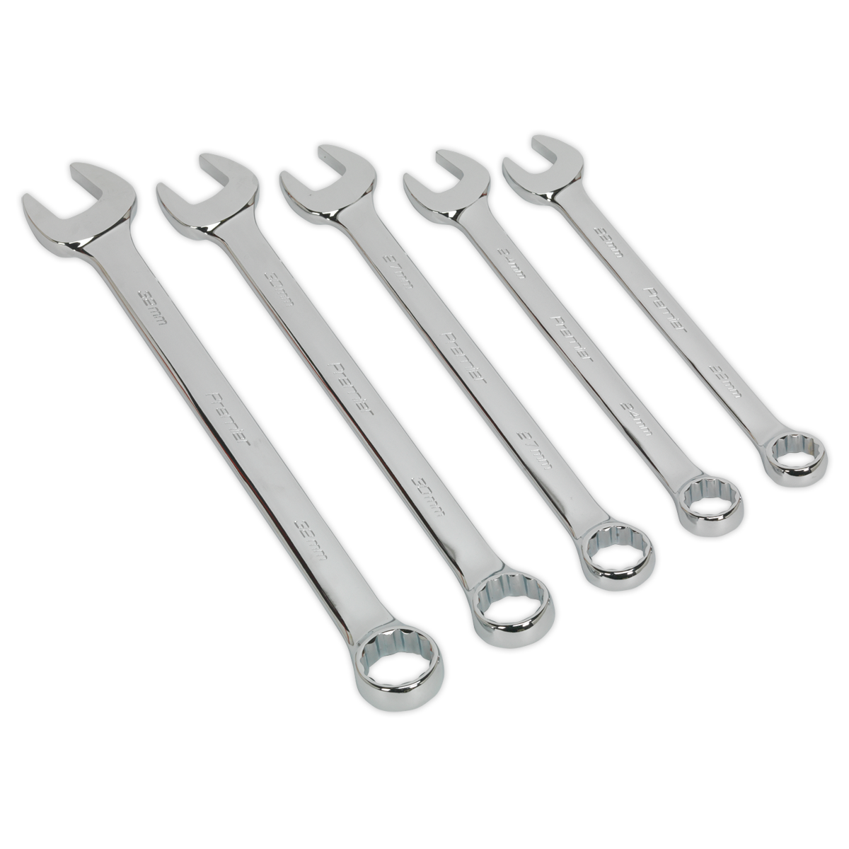 Combination Spanner Set 5pc Jumbo Metric - AK6329 - Farming Parts