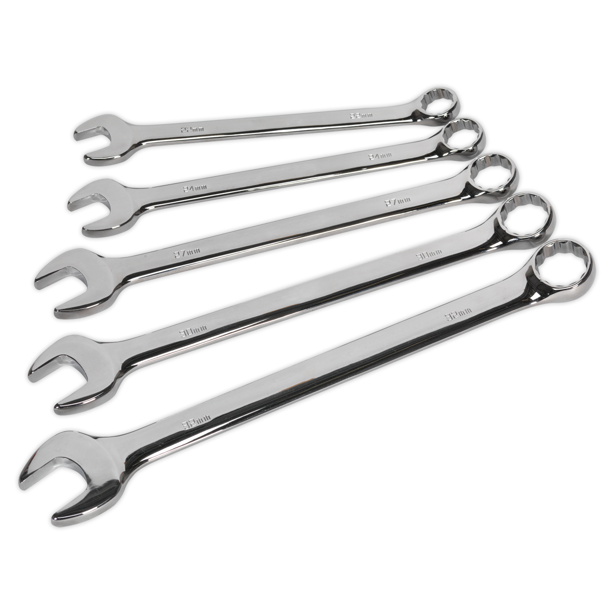 Combination Spanner Set 5pc Jumbo Metric - AK6329 - Farming Parts