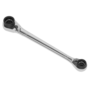 Ratchet Ring Spanner 8-in-1 Reversible Metric - AK6391 - Farming Parts