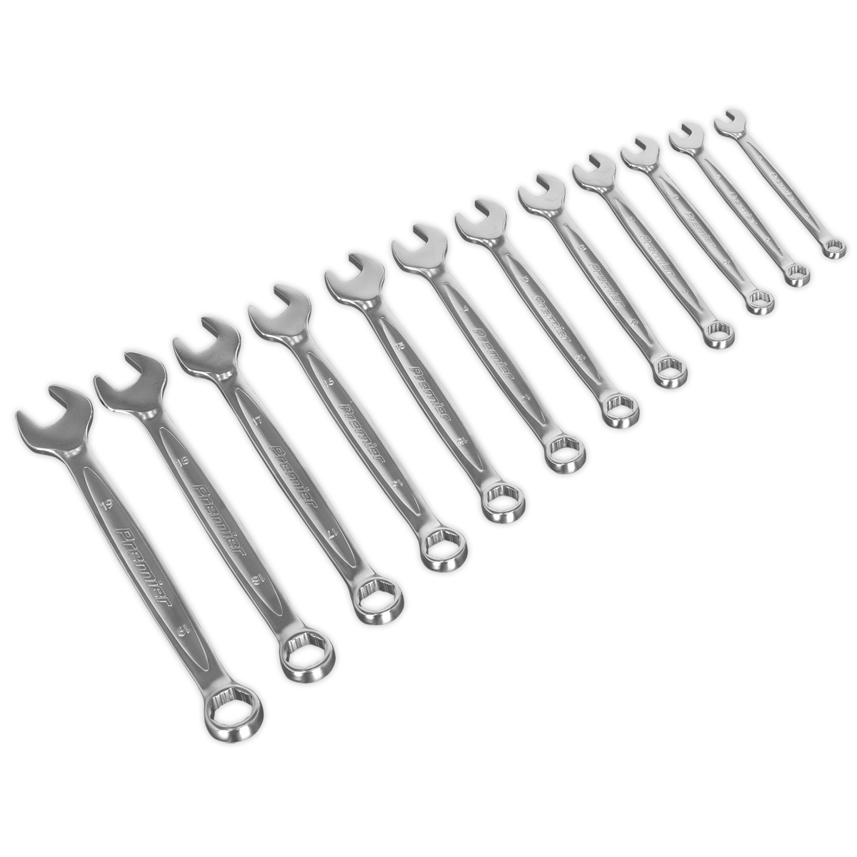 Combination Spanner Set 12pc Lock-On™ 6pt - Metric - AK63921 - Farming Parts