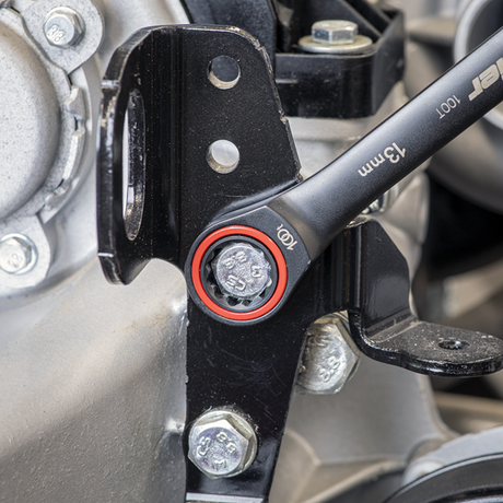 Premier Black Combination Ratchet Spanner Set 12pc - SE-AK63940B