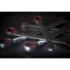 Reversible Ratchet Combination Spanner Set 12pc Metric Platinum Series - AK63944 - Farming Parts