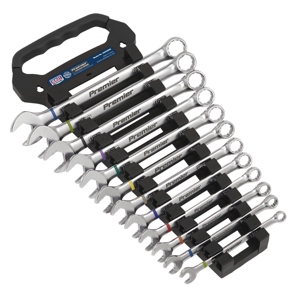 Sealey | Premier Platinum Anti-Slip Combination Spanner Set 12pc - AK63950