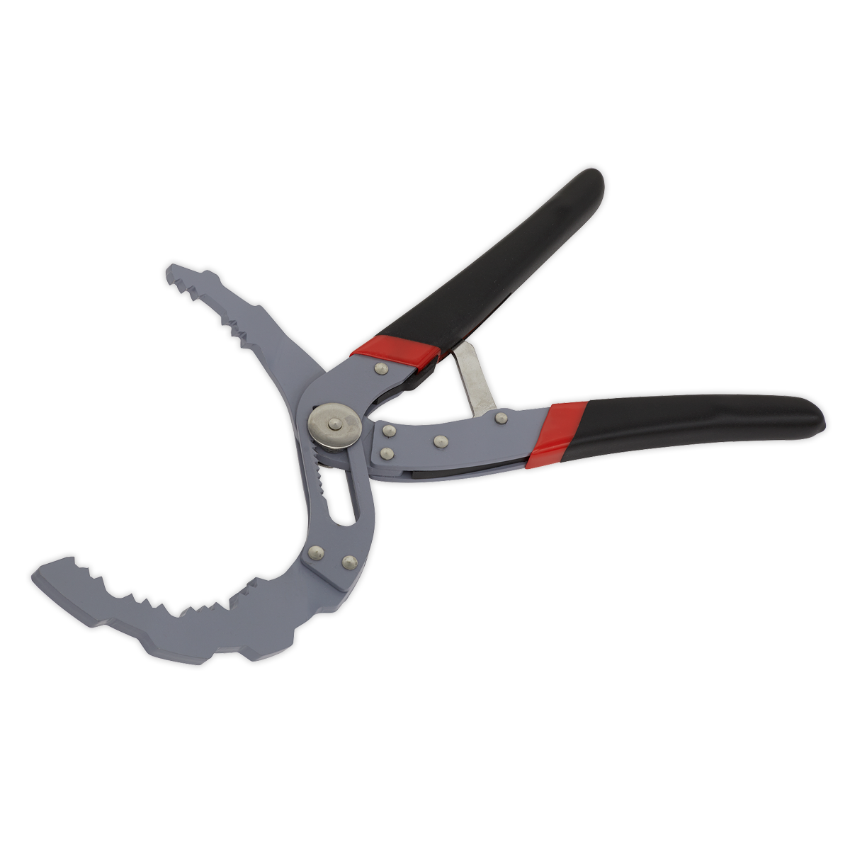 Oil Filter Pliers Self-Adjusting - Angled - AK6421 - Farming Parts