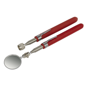 Telescopic Magnetic Pick-Up & Mirror Set 2pc - AK6527 - Farming Parts