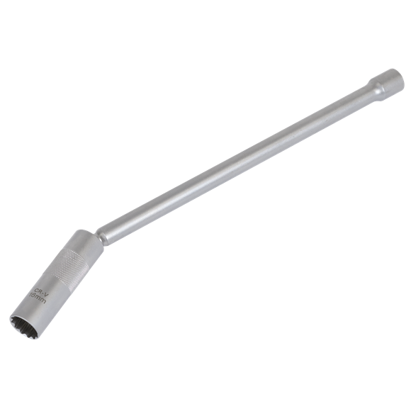 Spark Plug Socket with Universal Joint & Extension 3/8"Sq Drive 12-Point 16mm - SE-AK6576