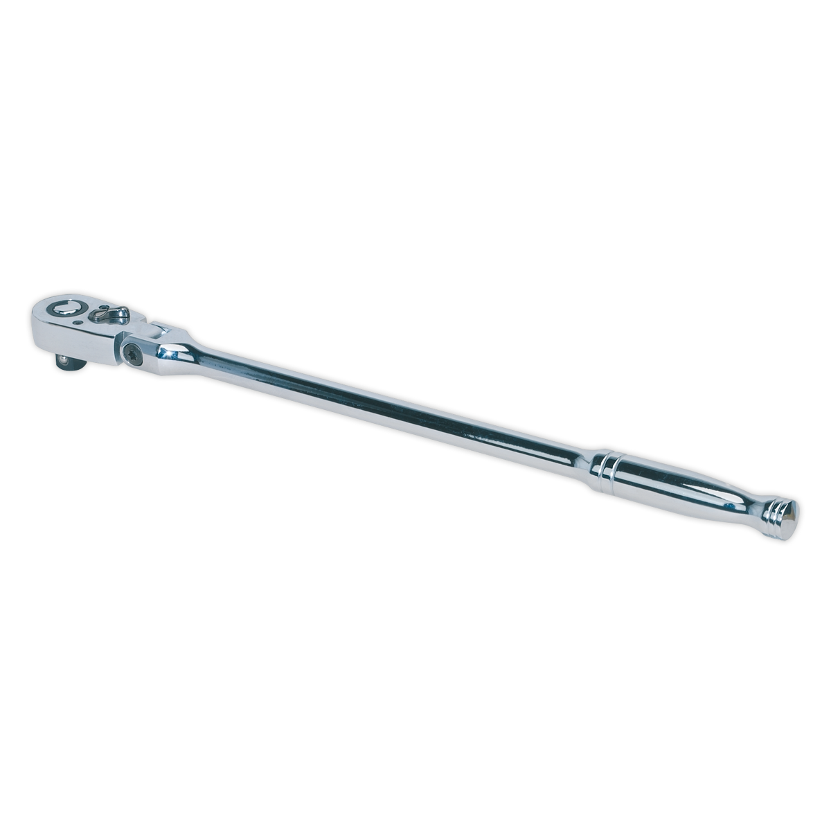 Ratchet Wrench Flexi-Head 445mm 1/2"Sq Drive Pear-Head Flip Reverse - AK662F - Farming Parts