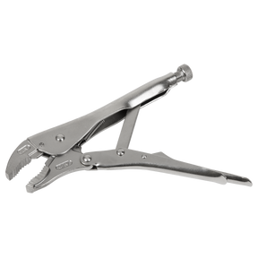 Locking Pliers Curved Jaws 225mm 0-47mm Capacity - AK6821 - Farming Parts