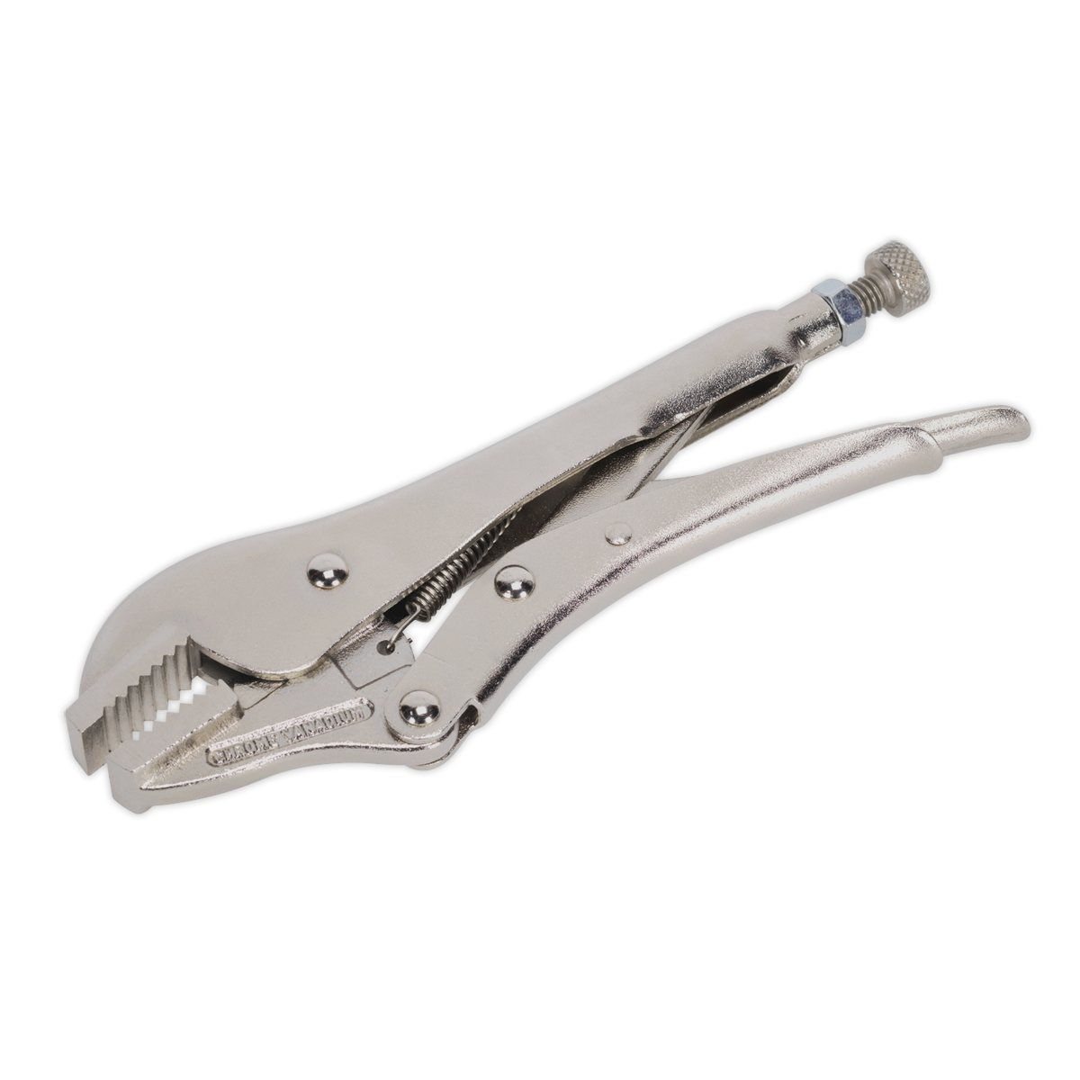 Locking Pliers Straight Jaws 185mm 0-30mm Capacity - AK6822 - Farming Parts