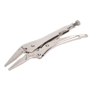 Locking Pliers Long Nose 210mm 0-60mm Capacity - AK6825 - Farming Parts