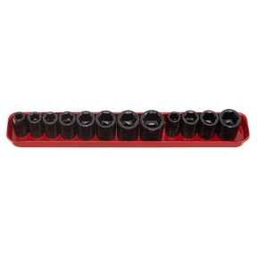 Impact Socket Set 12pc 3/8"Sq Drive Metric/Imperial - AK682 - Farming Parts