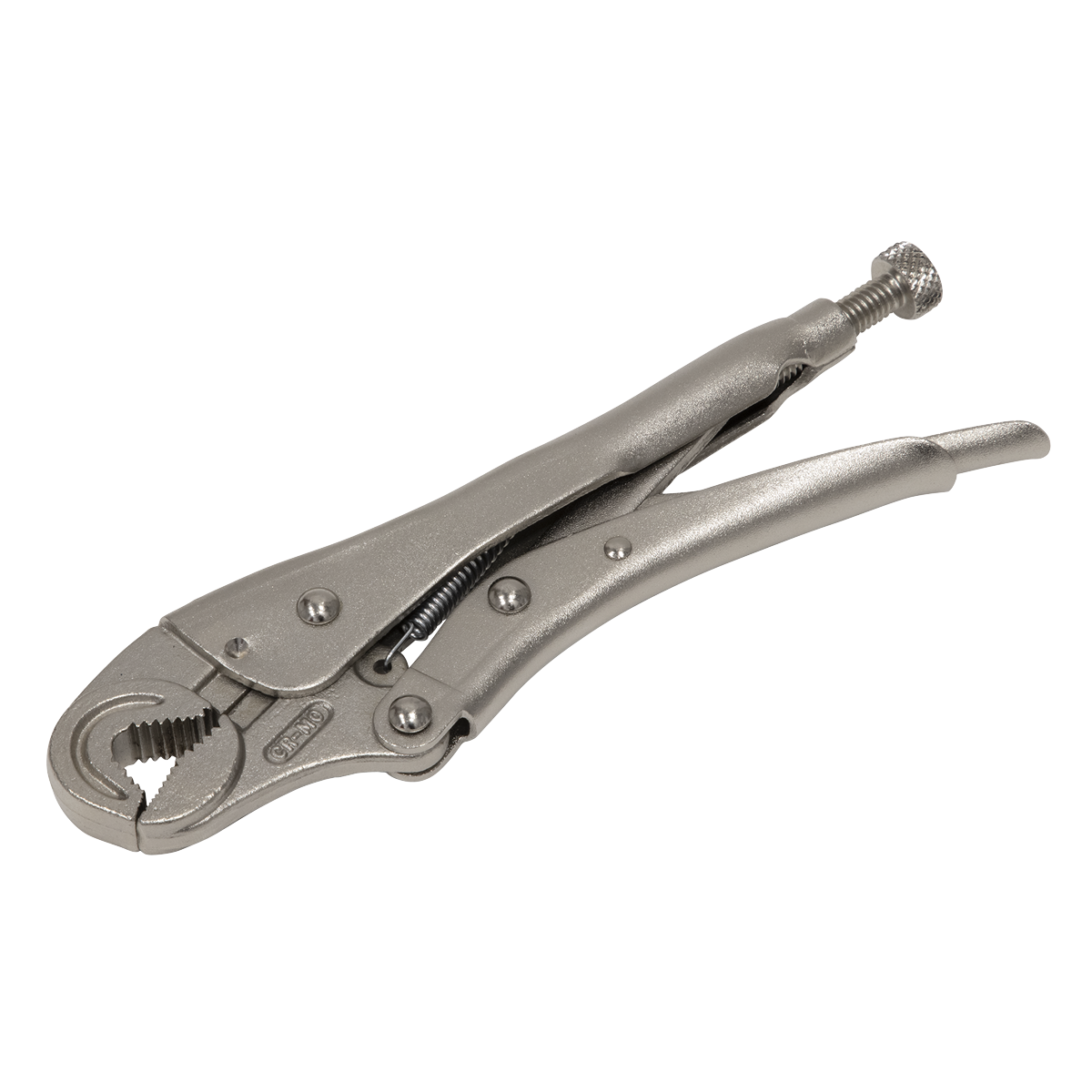 Locking Pliers Round Jaws 195mm 0-35mm Capacity - AK6871 - Farming Parts