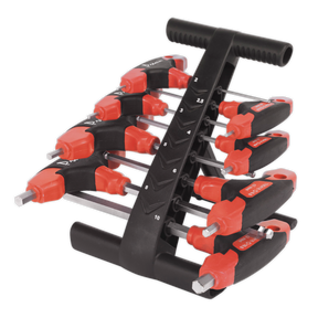 Ball-End Hex Key Set 8pc T-Handle Metric - AK7144 - Farming Parts