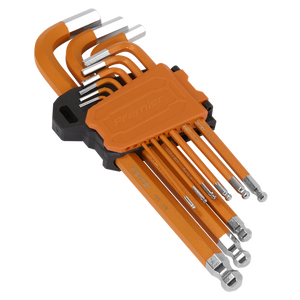 Sealey | Premier Imperial Long Hex Key Set Ball-End 9pc - AK71750