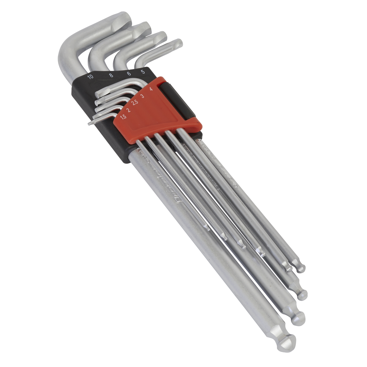 Ball-End Hex Key Set 9pc Extra-Long Lock-On™ - Metric - AK7180 - Farming Parts