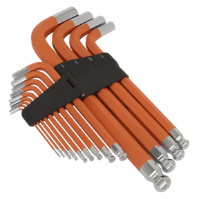 Jumbo Ball-End Hex Key Set 13pc Anti-Slip - Imperial - AK71870 - Farming Parts