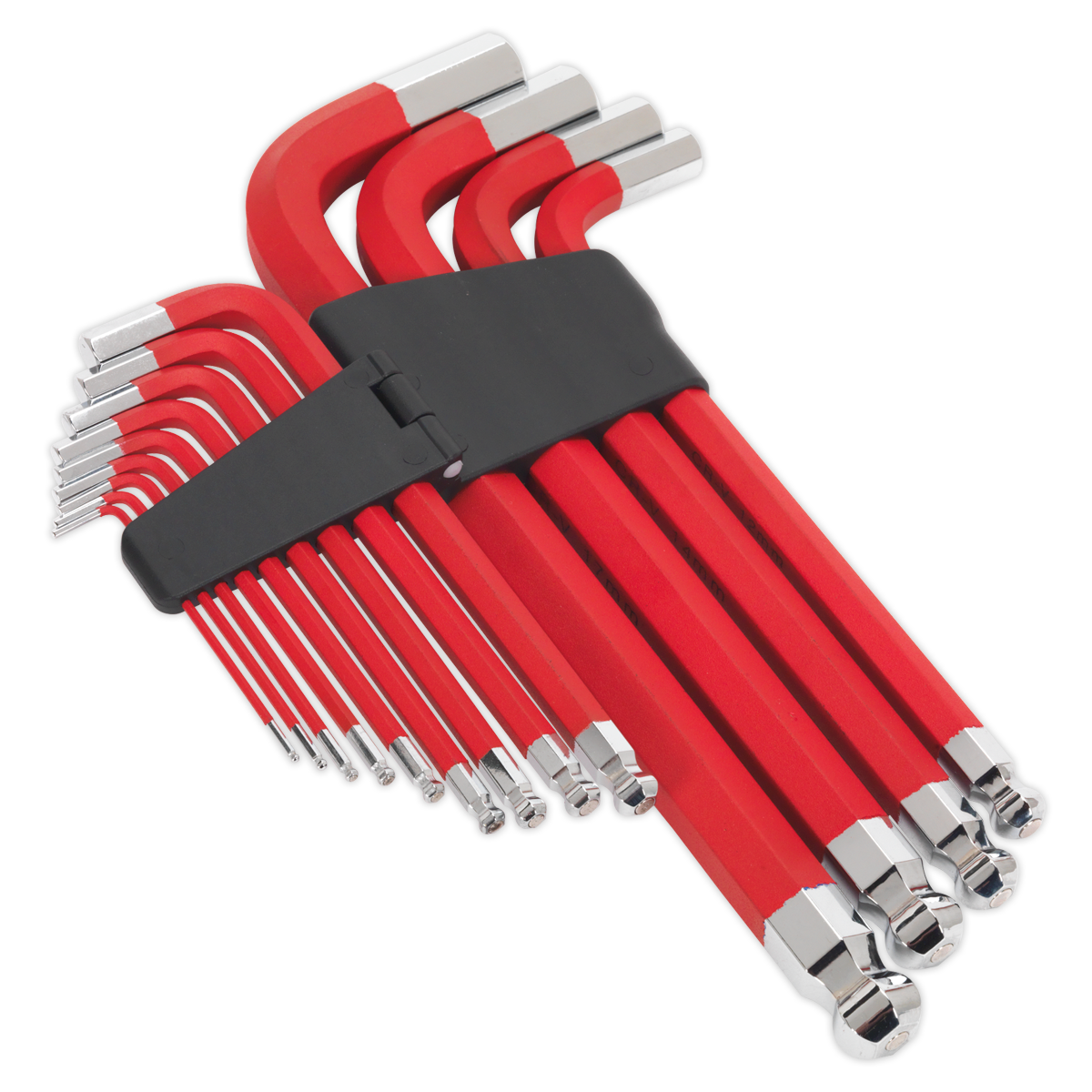 Jumbo Ball-End Hex Key Set 13pc Anti-Slip - Metric - AK7187 - Farming Parts