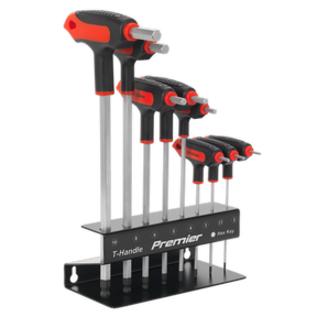 Ball-End Hex Key Set 8pc T-Handle Metric - AK7195 - Farming Parts