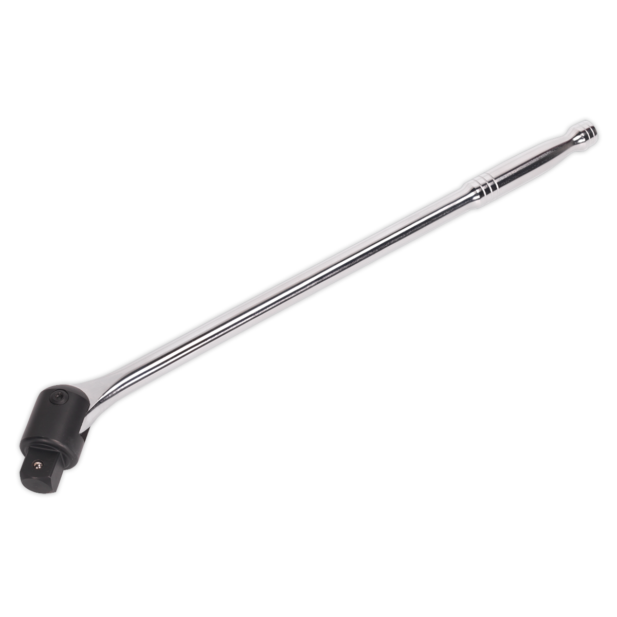 The Sealey Breaker Bar 600mm 1"Sq Drive - AK7311 is a long bar crafted from Chrome Vanadium steel with a square drive socket head on one end, ideal for professional use and designed to loosen tight bolts.