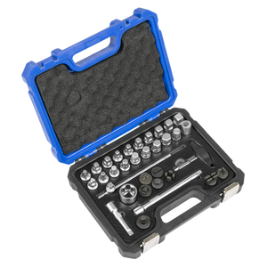 Master Oil Drain Plug Removal Kit 33pc - SE-AK758