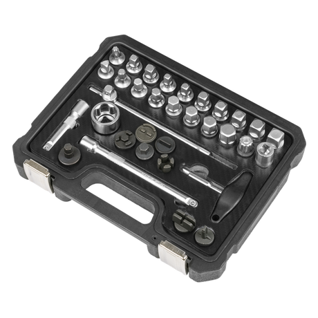 Sealey Master Oil Drain Plug Removal Kit 33pc SE AK758