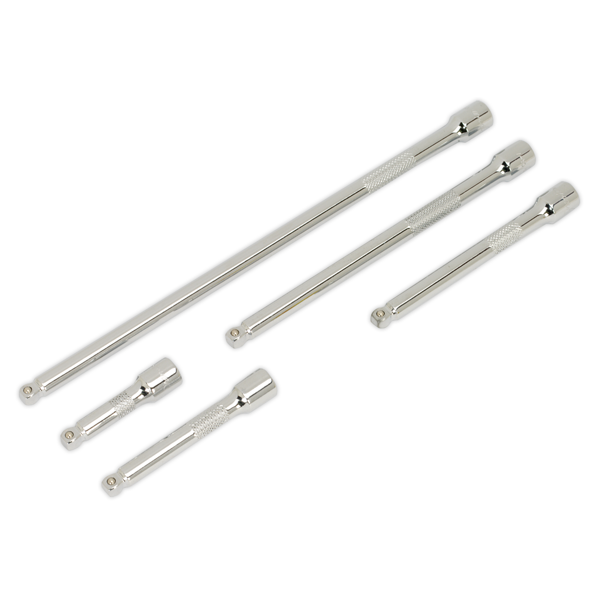 Wobble Extension Bar Set 5pc 1/4"Sq Drive - AK766 - Farming Parts