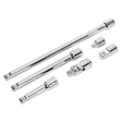 Wobble/Rigid Extension Bar, Adaptor & Universal Joint Set 6pc 3/8"Sq Drive - AK7690 - Farming Parts
