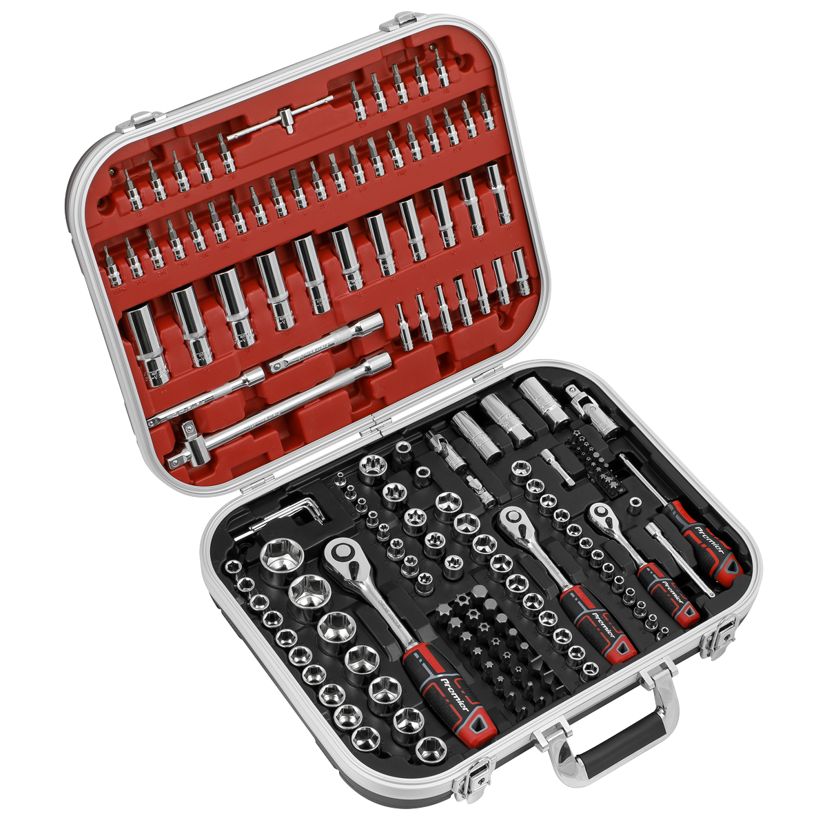 Socket Set 172pc 1/4", 3/8" & 1/2"Sq Drive WallDrive® - AK7981 - Farming Parts