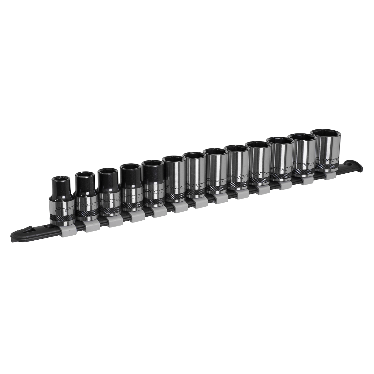 Socket Set 13pc 1/2"Sq Drive Metric - Black Series - AK7994 - Farming Parts