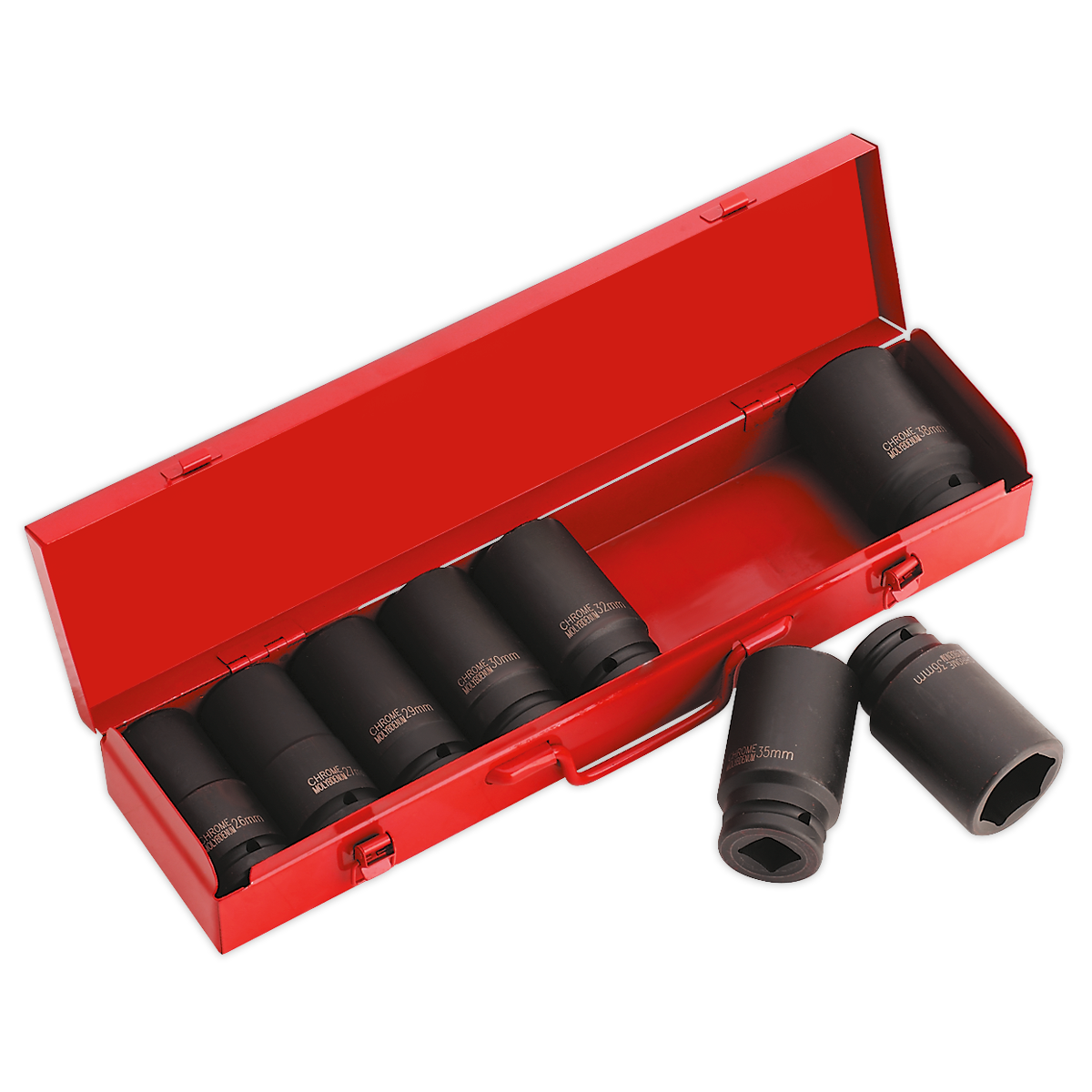 Impact Socket Set 8pc 3/4"Sq Drive Deep Metric - AK80/9M - Farming Parts