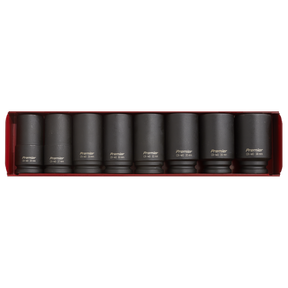 Impact Socket Set 8pc 3/4"Sq Drive Deep Metric - AK80/9M - Farming Parts