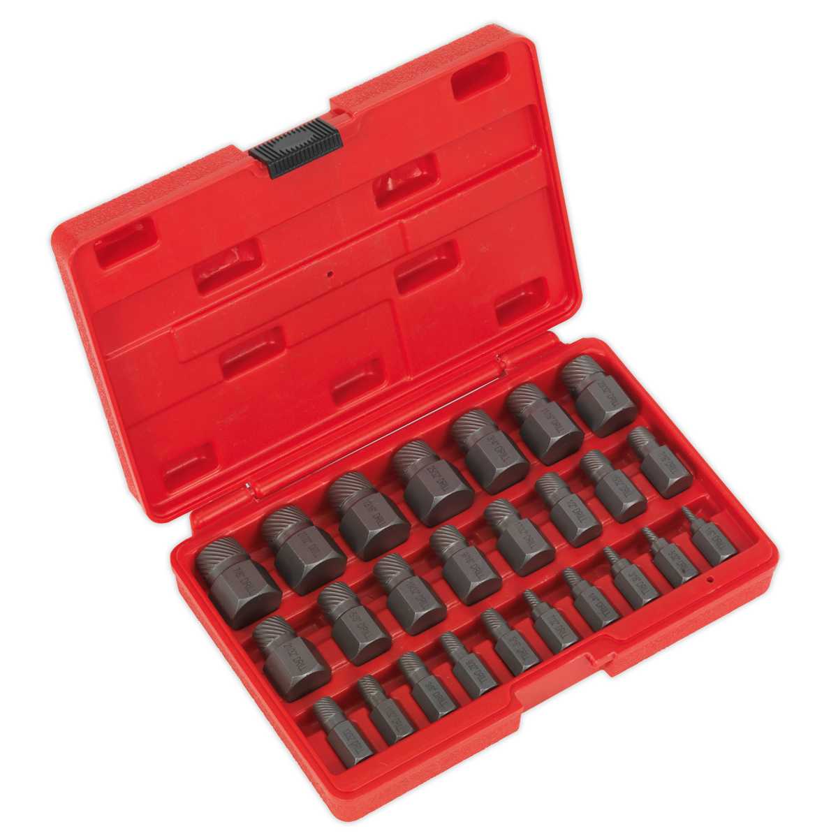 Multi-Spline Screw Extractor Set 25pc - AK8182 - Farming Parts