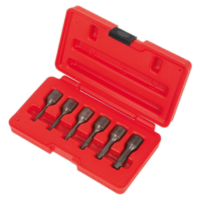 Screw Extractor Set 6pc 3/8"Sq Drive - AK8185 - Farming Parts