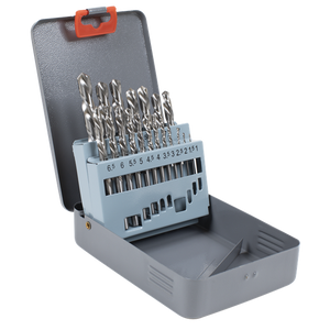 Sealey | Left-Hand Spiral Drill Bit Set 19pc - AK8190