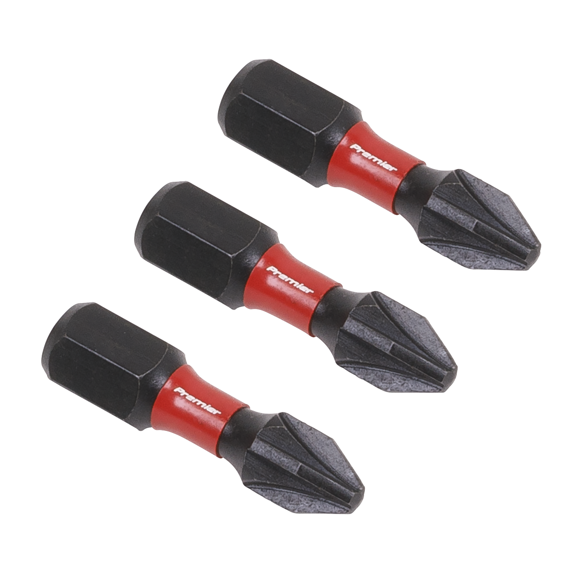 Pozi #2 Impact Power Tool Bits 25mm - 3pc - AK8208 - Farming Parts