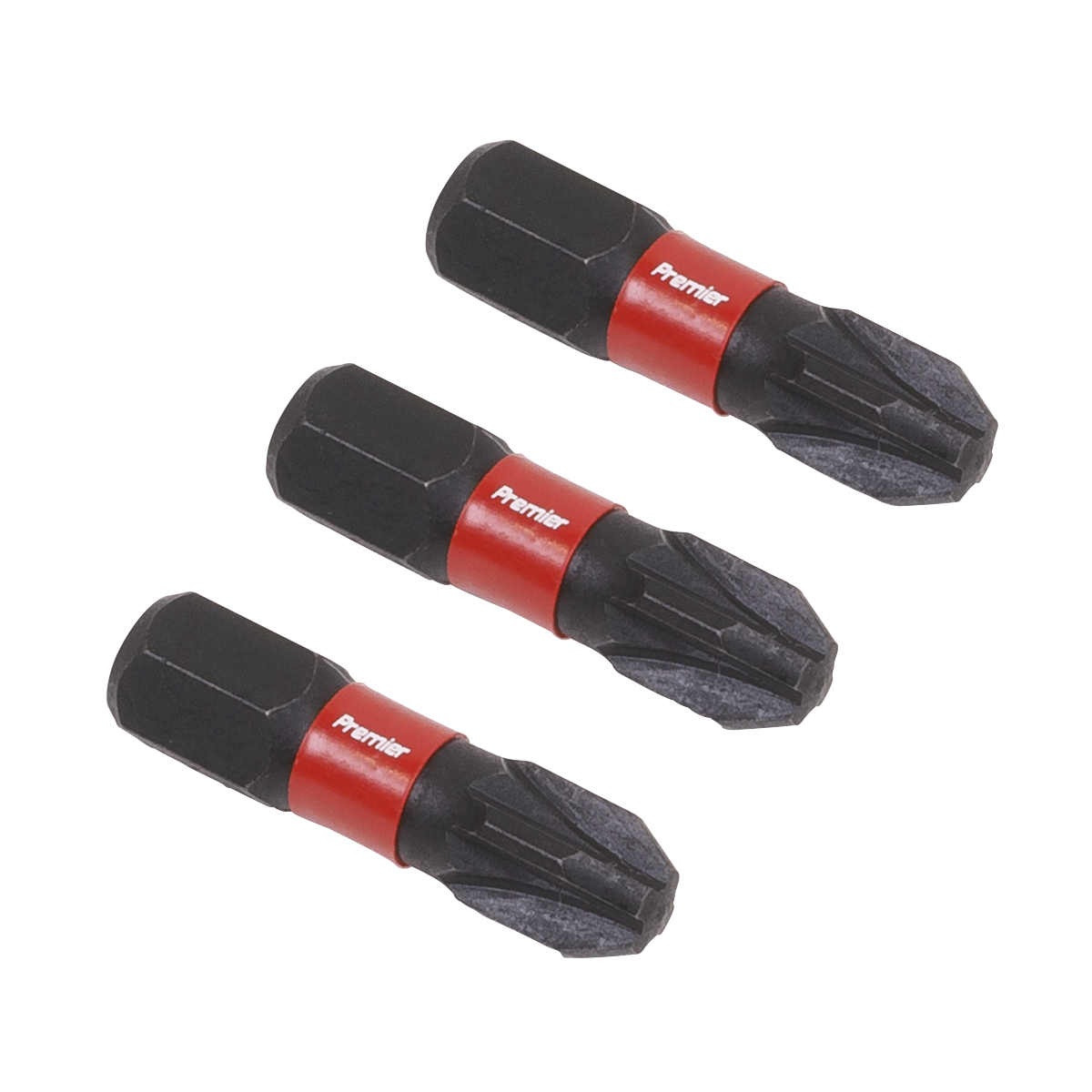 Pozi #3 Impact Power Tool Bits 25mm - 3pc - AK8209 - Farming Parts