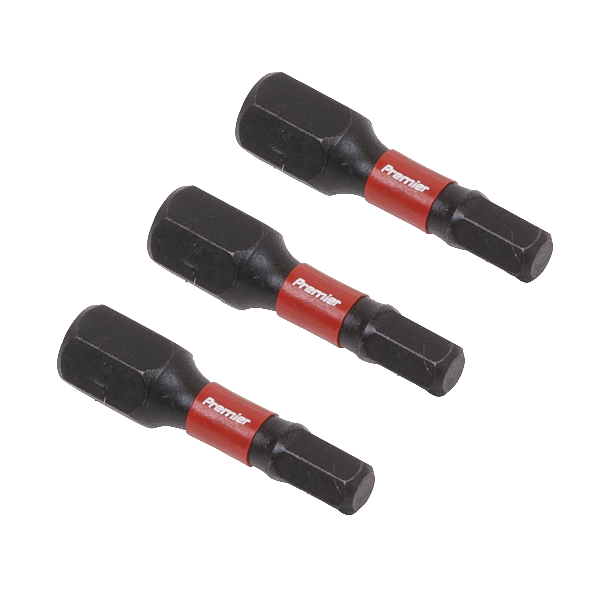 Hex 4mm Impact Power Tool Bits 25mm - 3pc - AK8212 - Farming Parts