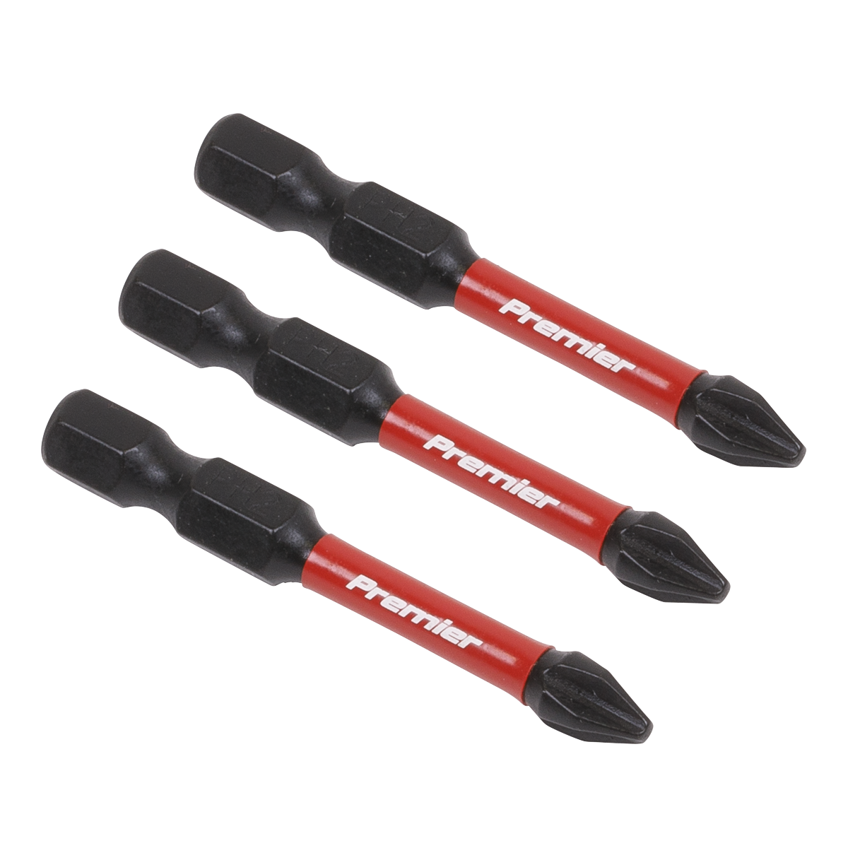 Phillips #2 Impact Power Tool Bits 50mm - 3pc - AK8230 - Farming Parts