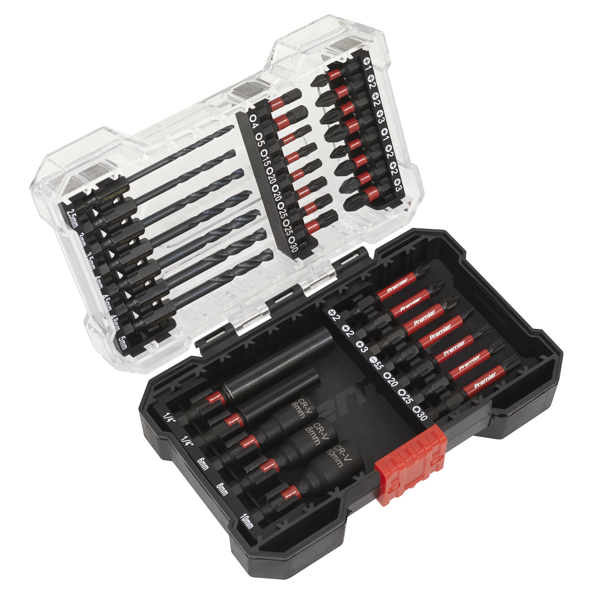 Power Tool Bit Set 35pc Impact Grade - AK8284 - Farming Parts