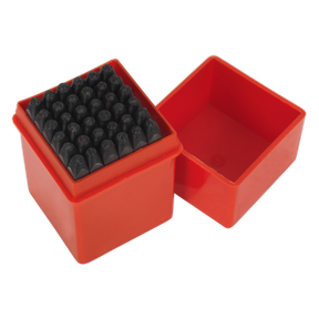 Letter & Number Punch Set 36pc 2.5mm - AK8296 - Farming Parts