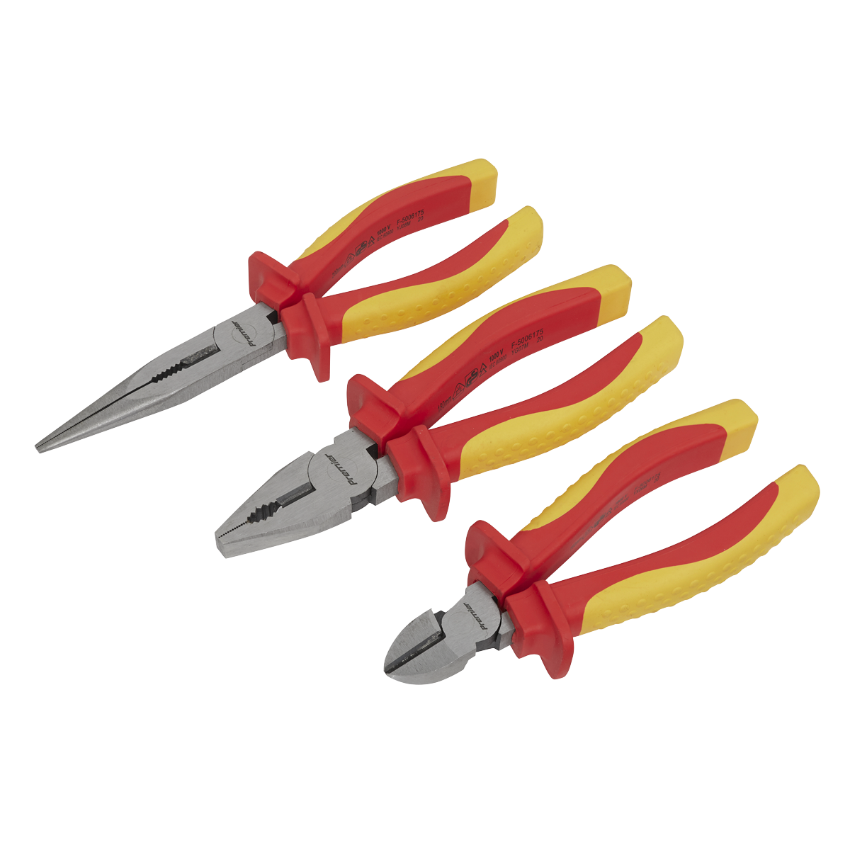 Pliers Set 3pc VDE Approved - AK83452 - Farming Parts