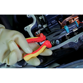 Long Nose Pliers 200mm VDE Approved - AK83457 - Farming Parts